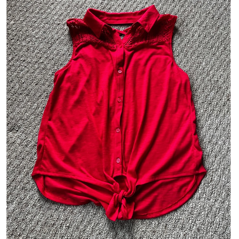 Tank top blouse